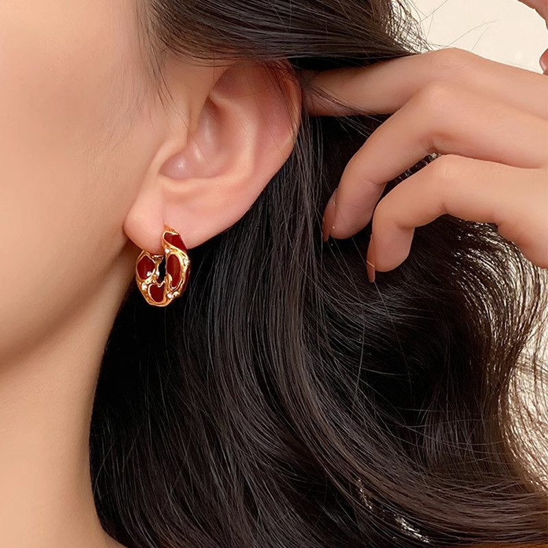  gold hoop earring