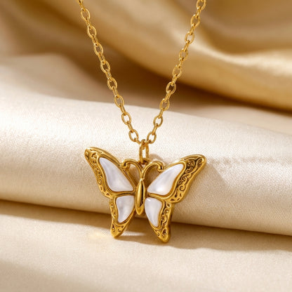 Butterfly Pendant Necklace